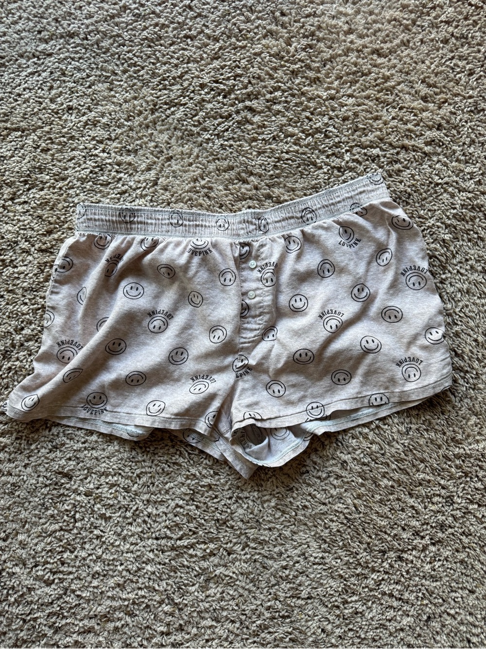 PINK Boxer Sleep Shorts